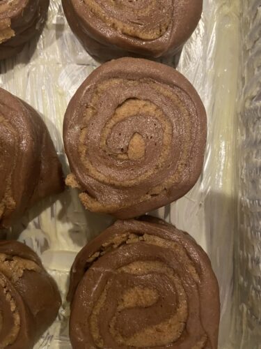 girelle cioccolato arancia cannella