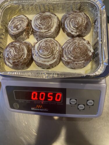 girelle cioccolato arancia cannella