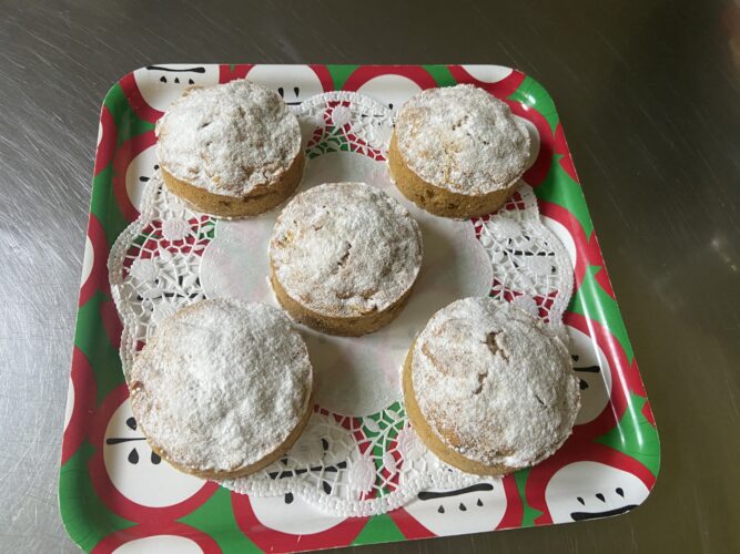 torta mele muscovado monoporzione