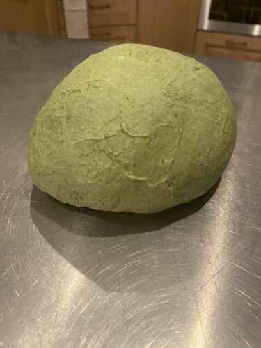 mini brioche buns spinaci
