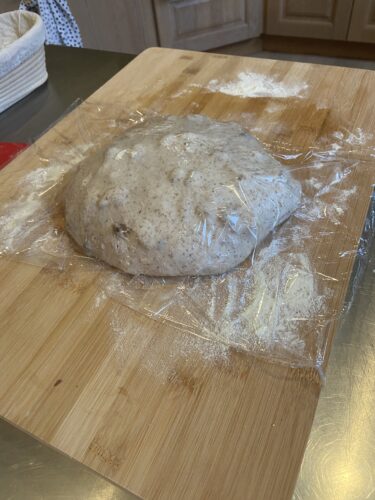 pane 5 cereali uvetta noci