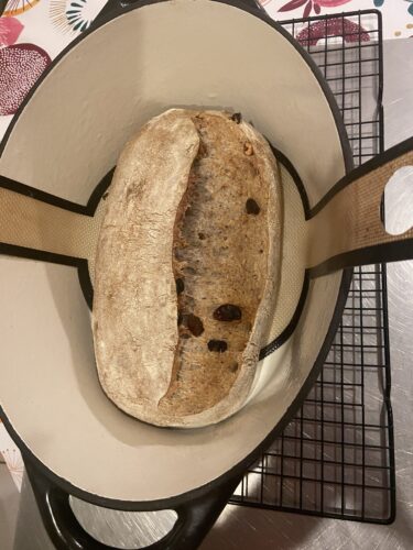 pane 5 cereali uvetta noci