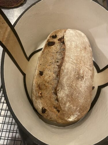 pane 5 cereali uvetta noci