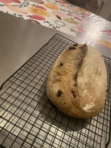 pane 5 cereali uvetta noci