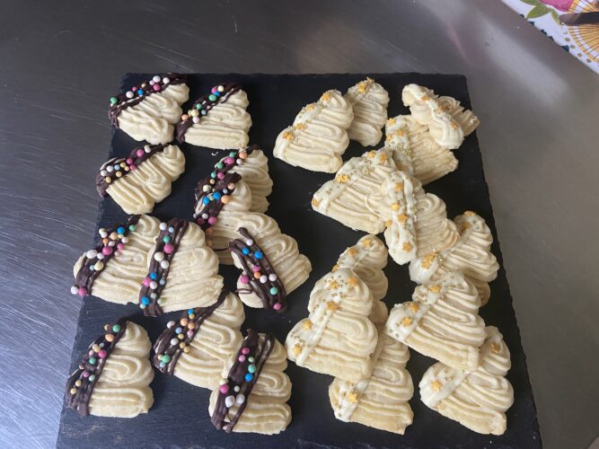 biscotti alberelli natale