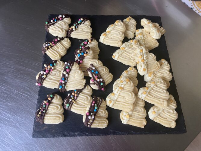 biscotti alberelli natale