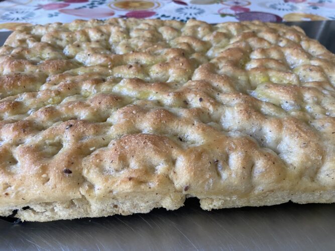 focaccia genovese cereali