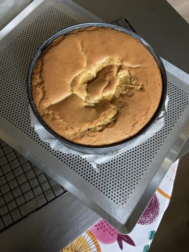 torta soffice crema caramello