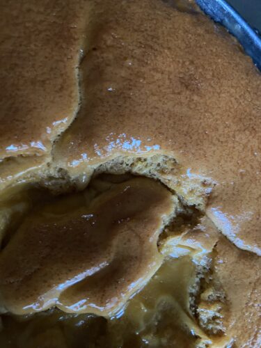 torta soffice crema caramello