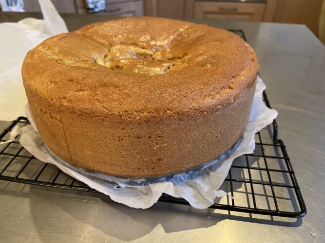 torta soffice crema caramello