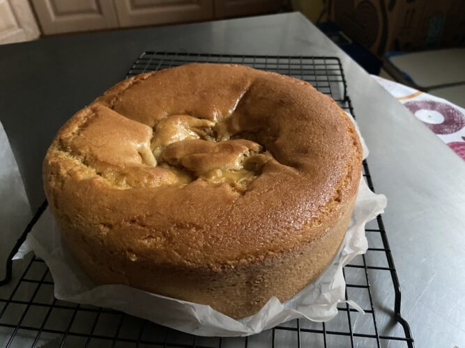 torta soffice crema caramello