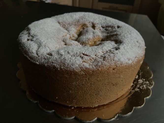 torta soffice crema caramello