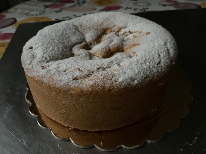 torta soffice crema caramello