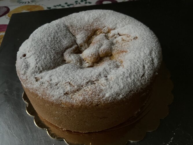 torta soffice crema caramello