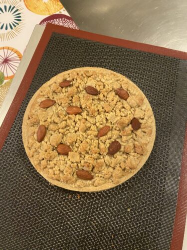 tart pere mandorle arancia