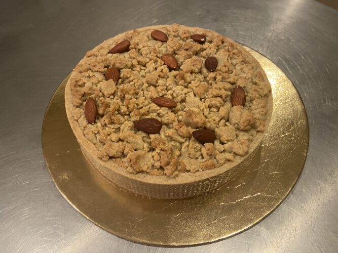 tart pere mandorle arancia