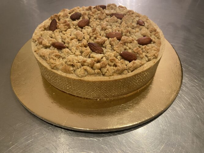 tart pere mandorle arancia