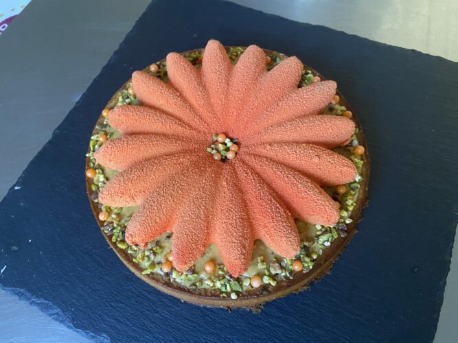 tart moderna pistacchio arancia