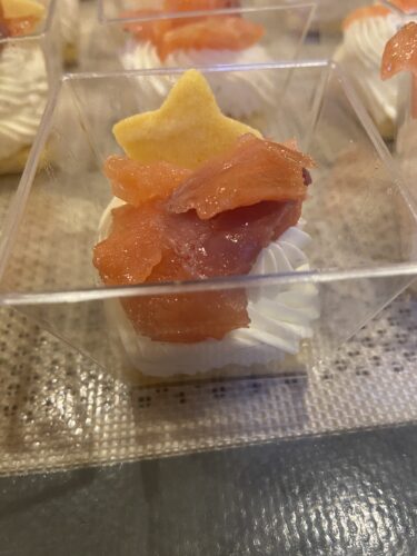 bicchierini crema erbe salmone