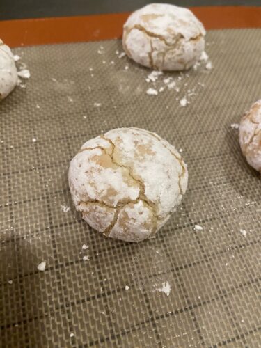 crackle cookie arancia