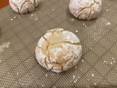 crackle cookie arancia