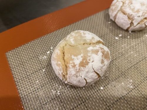 crackle cookie arancia