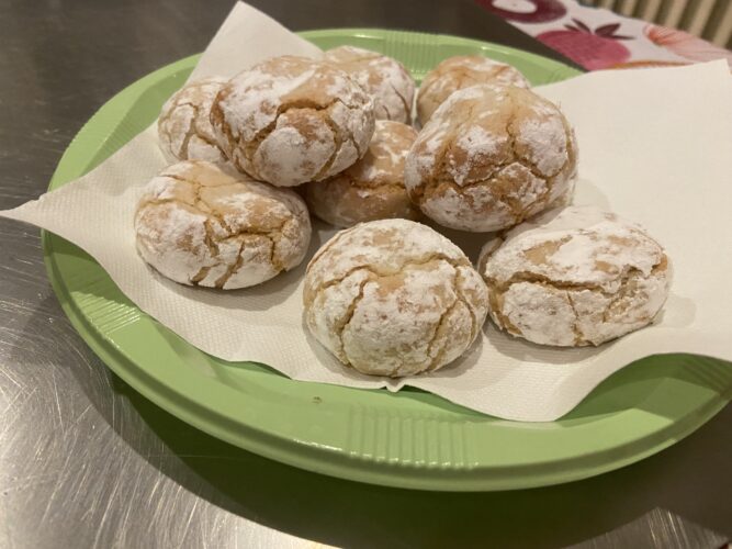 crackle cookie arancia
