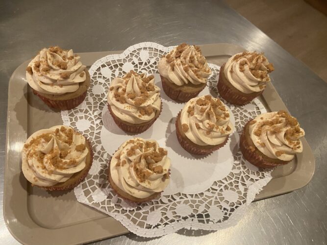 cupcake speziati biscoff