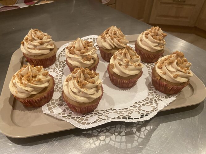 cupcake speziati biscoff
