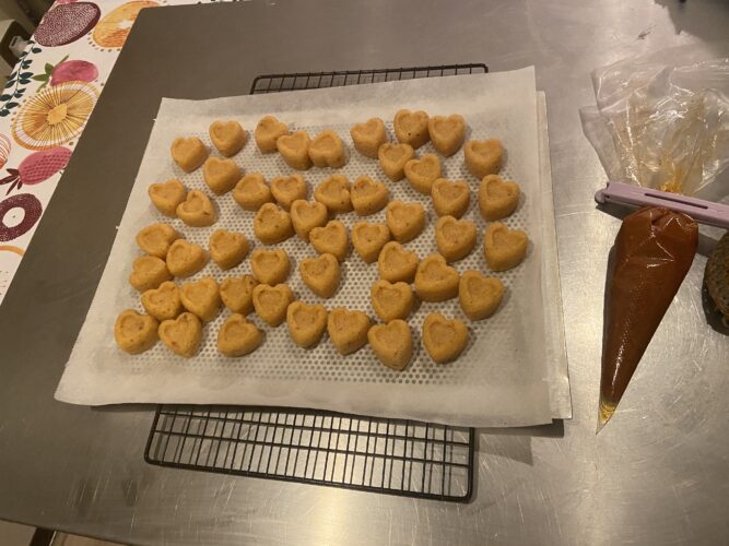 mini cake pesto