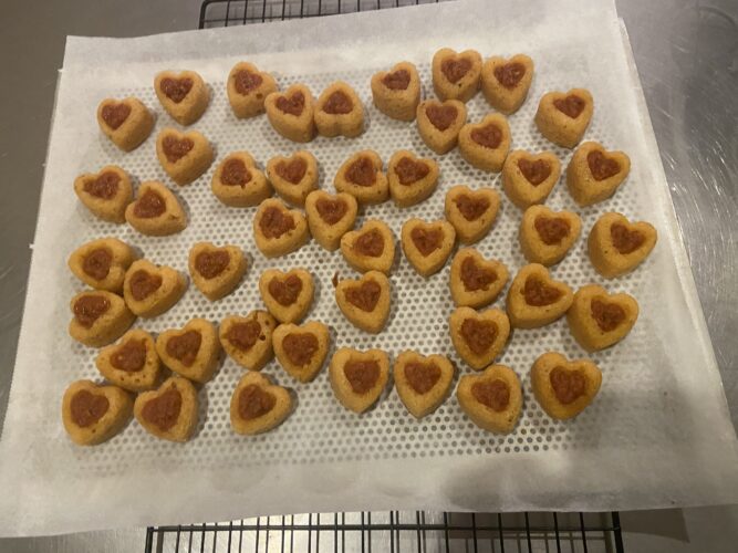 mini cake pesto