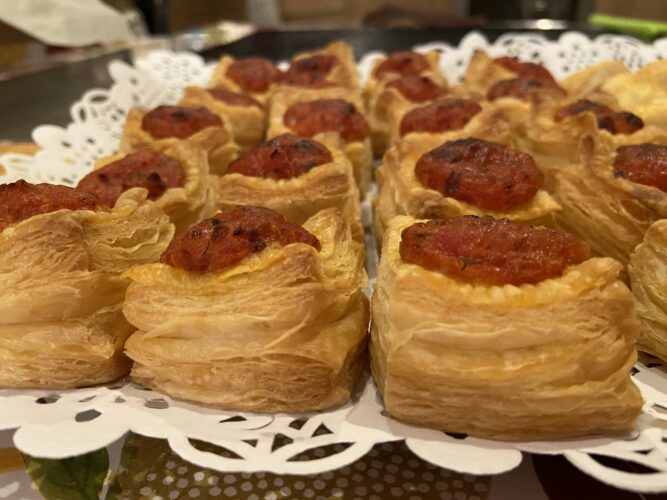 pizzette salatini sfoglia