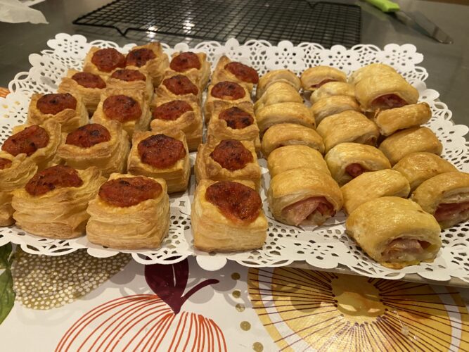 pizzette salatini sfoglia