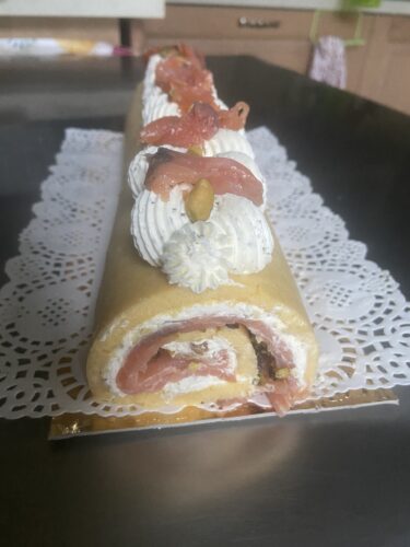 rollè salmone pistacchio