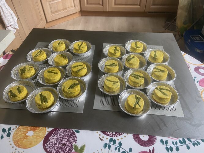 sformatini asparagi pecorino