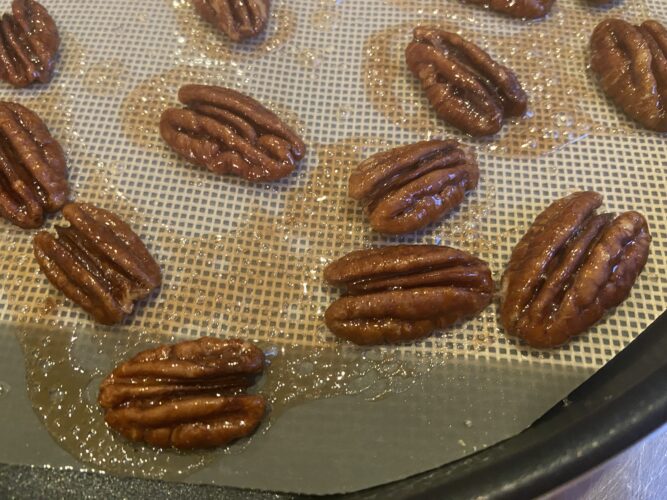 girella pecan mele caramello