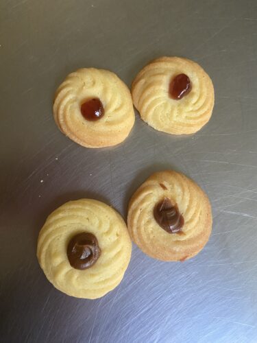 biscotti roselline frolla montata
