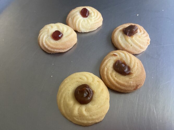 biscotti roselline frolla montata