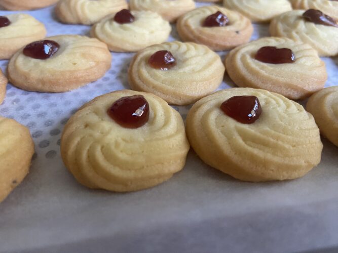 biscotti roselline frolla montata