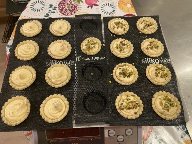 tart tonno capperi pistacchio