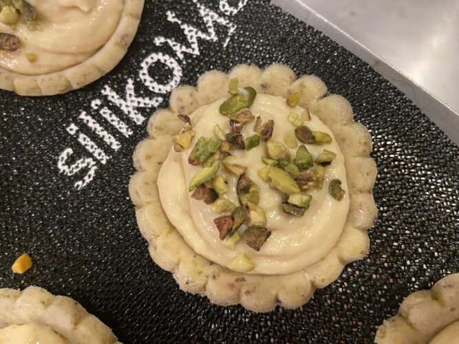 tart tonno capperi pistacchio