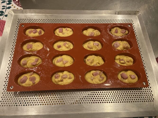 carbonara mini cake