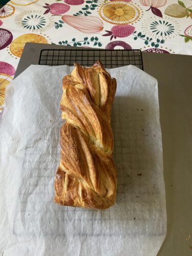 babka croissant di ritagli
