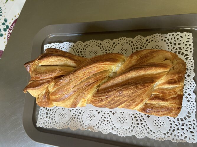 babka croissant di ritagli