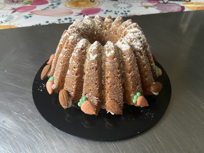 bundt cake carote cardamomo