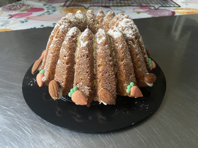 bundt cake carote cardamomo