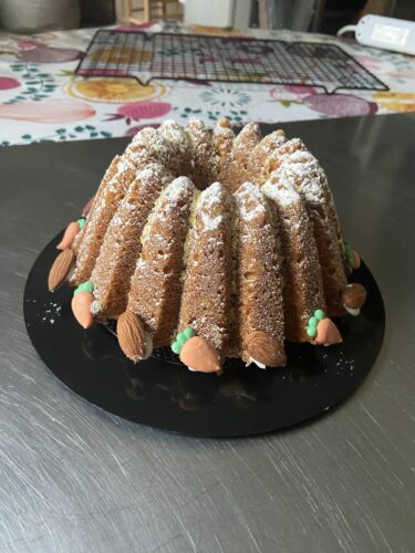 bundt cake carote cardamomo