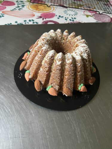 bundt cake carote cardamomo