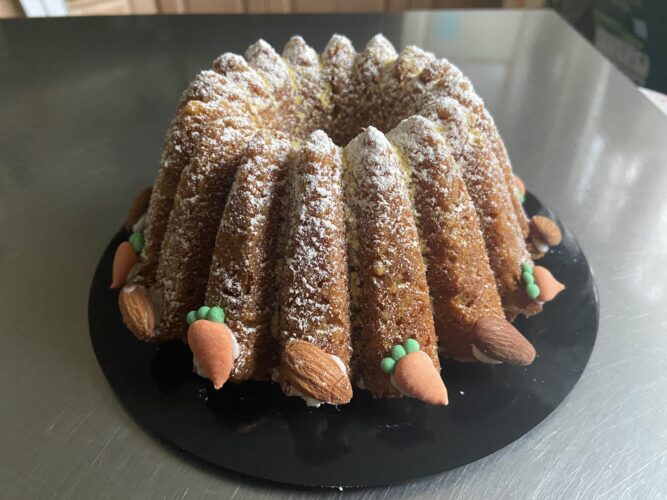 bundt cake carote cardamomo