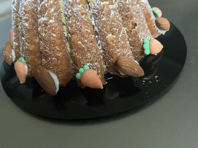 bundt cake carote cardamomo